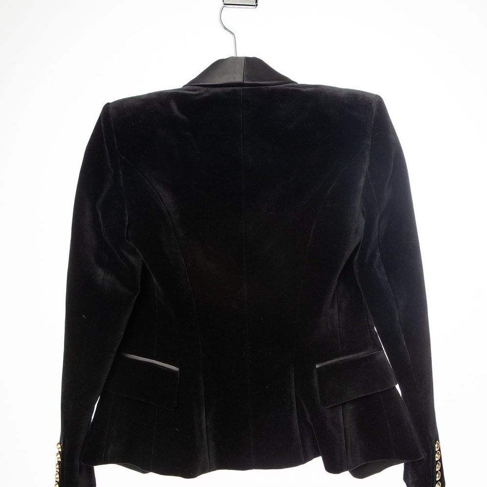 BNWT Balmain for H&M blazer sold out rare!! US 4 fits like XS - Picture 6 of 8